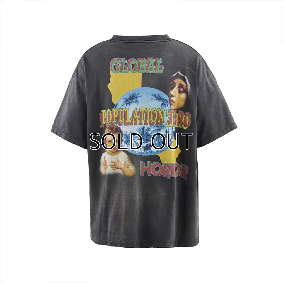 画像2: ©SAINT Mxxxxxx SS TEE ON EARTH Black (Tシャツ) (2)