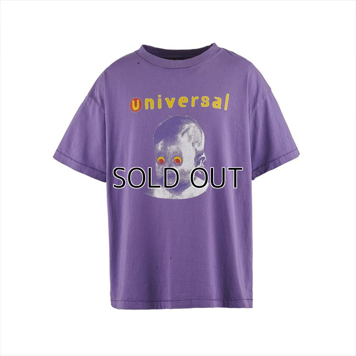 画像1: ©SAINT Mxxxxxx SS TEE UNIVERSAL Purple (Tシャツ) (1)