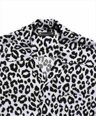 画像2: MINEDENIM Lips Leopard Print Open Collar Shirt (リップスレオパードシャツ) (2)