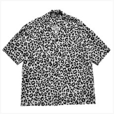 画像1: MINEDENIM Lips Leopard Print Open Collar Shirt (リップスレオパードシャツ) (1)