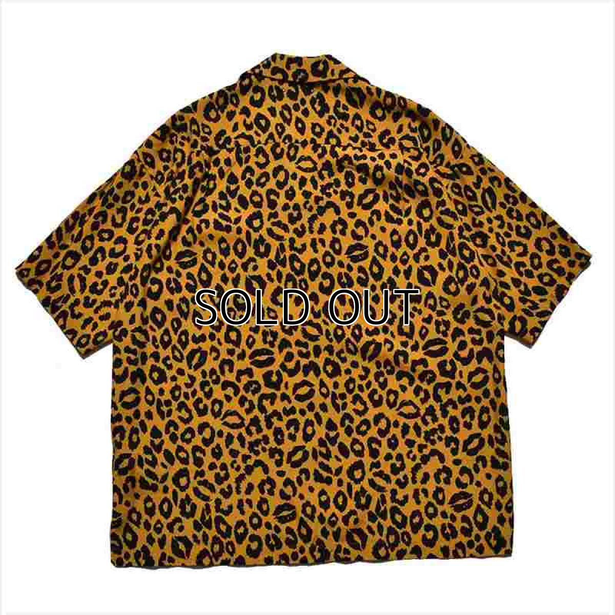 画像3: MINEDENIM Lips Leopard Print Open Collar Shirt (リップスレオパードシャツ) (3)