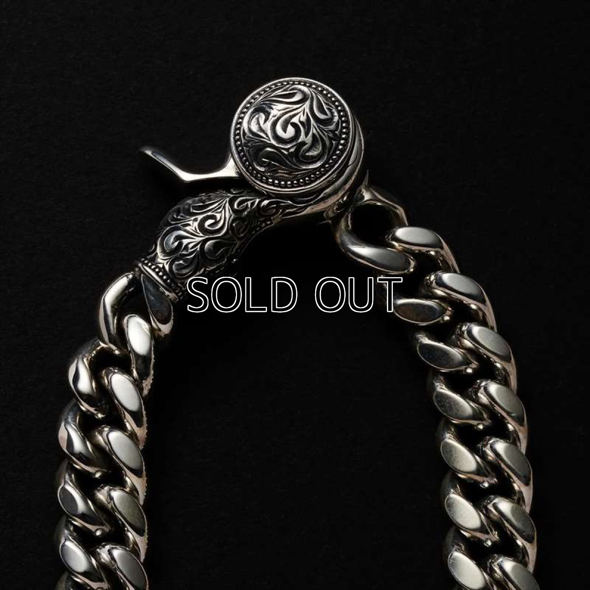 画像2: Antidote BUYERS CLUB Engraved Classic Chain Bracelet (ブレスレット) (2)