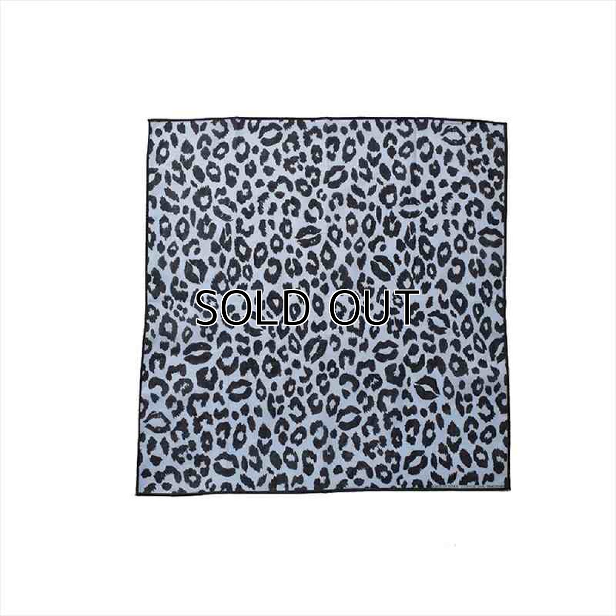 画像1: MINEDENIM Lips Leopard Compass Bandana (バンダナ) (1)