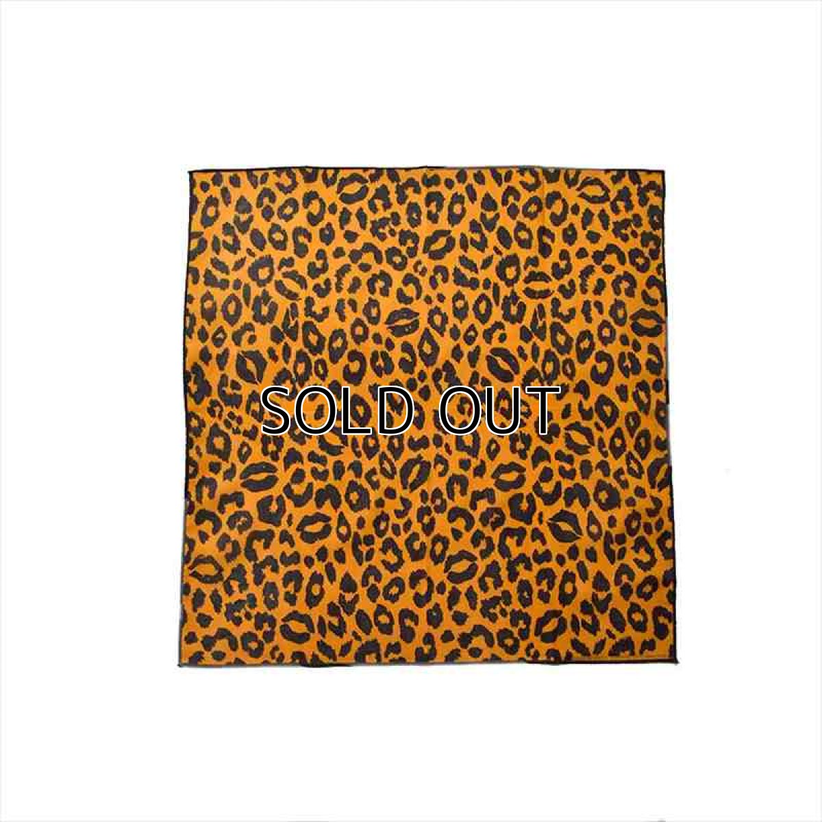 画像1: MINEDENIM Lips Leopard Compass Bandana (バンダナ) (1)