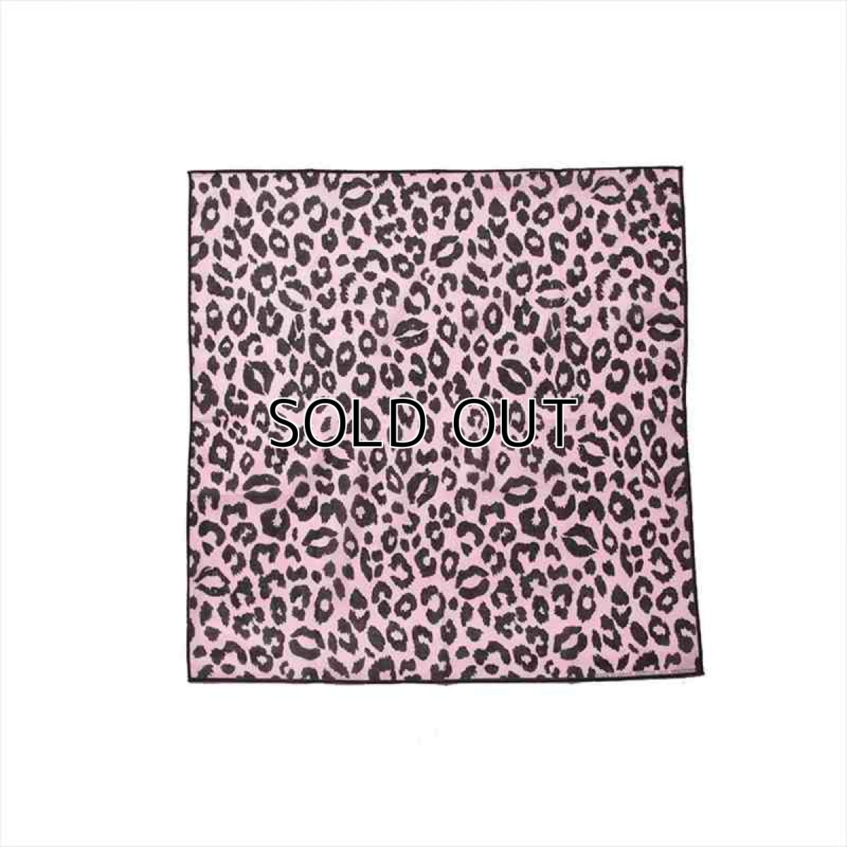 画像1: MINEDENIM Lips Leopard Compass Bandana (バンダナ) (1)