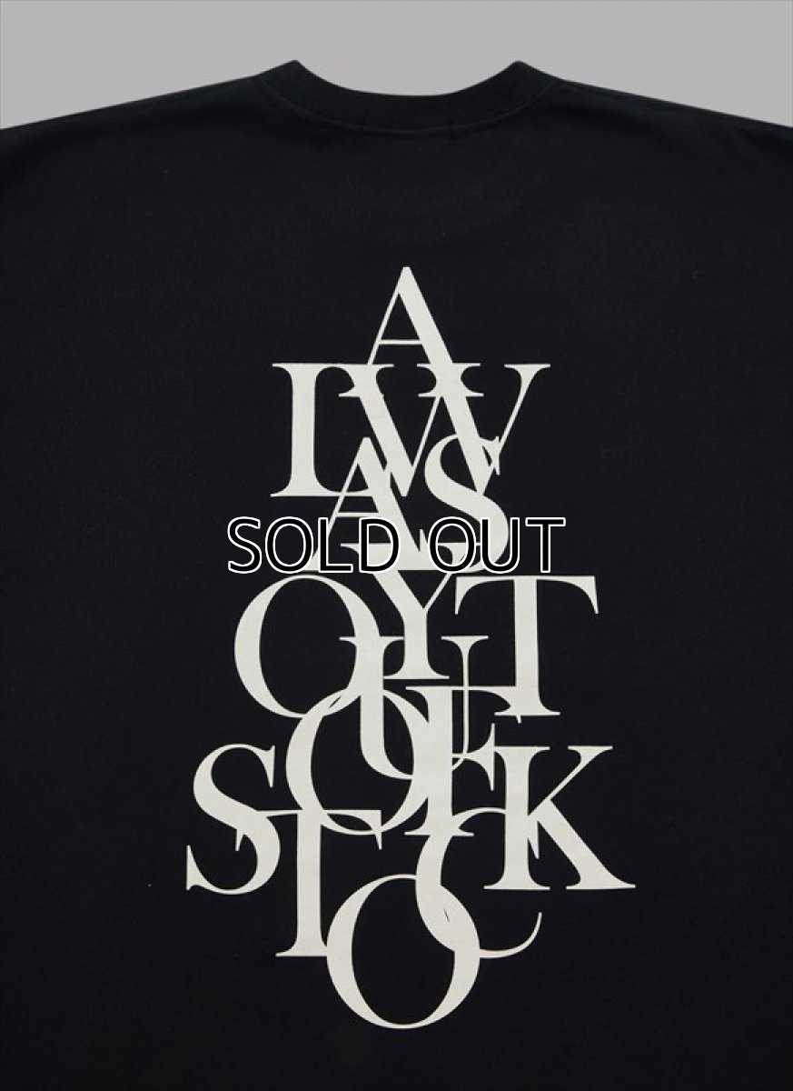 画像4: ALWAYS OUT OF STOCK Overlap S/S Tee (Tシャツ) (4)