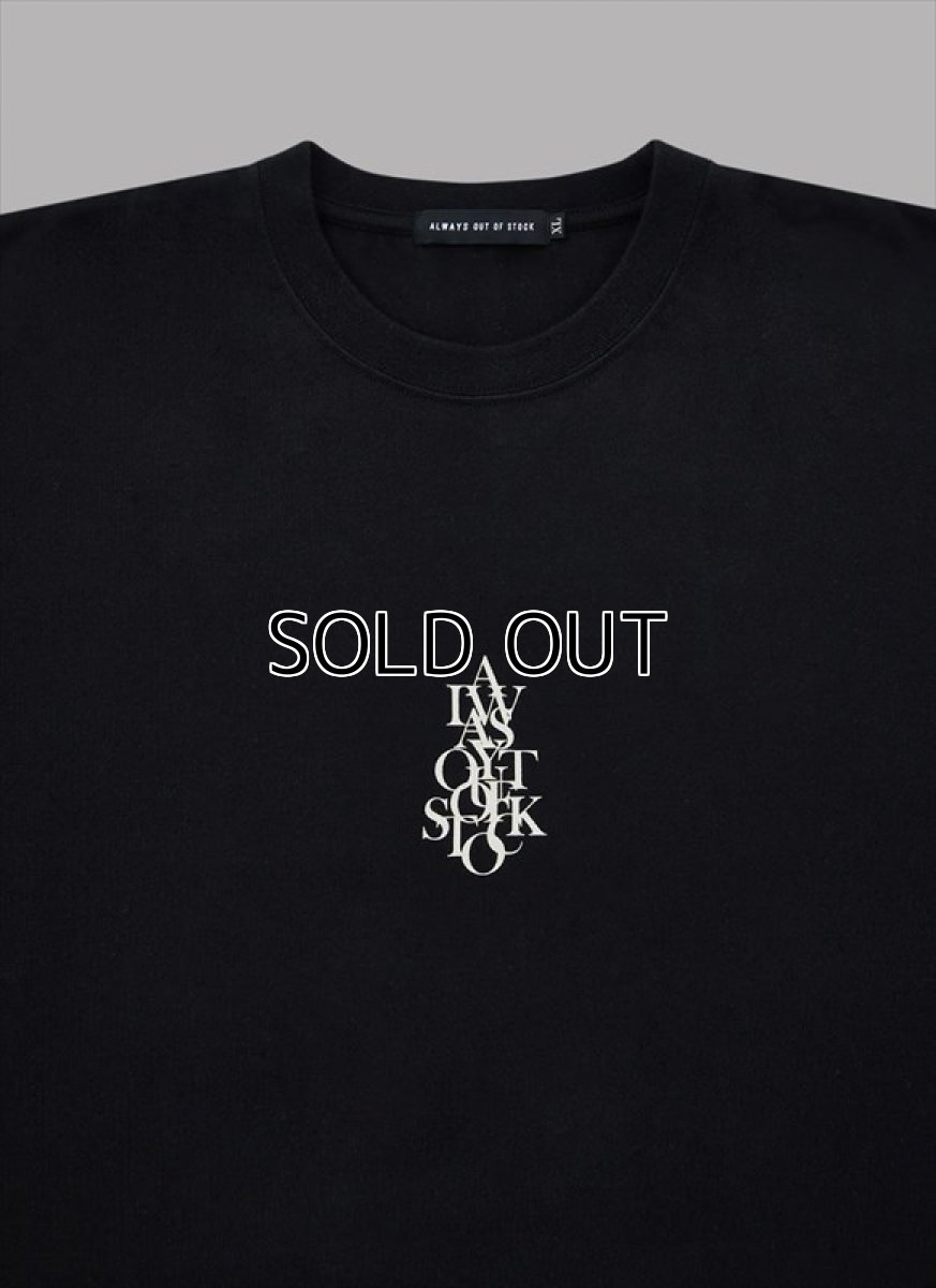 画像3: ALWAYS OUT OF STOCK Overlap S/S Tee (Tシャツ) (3)