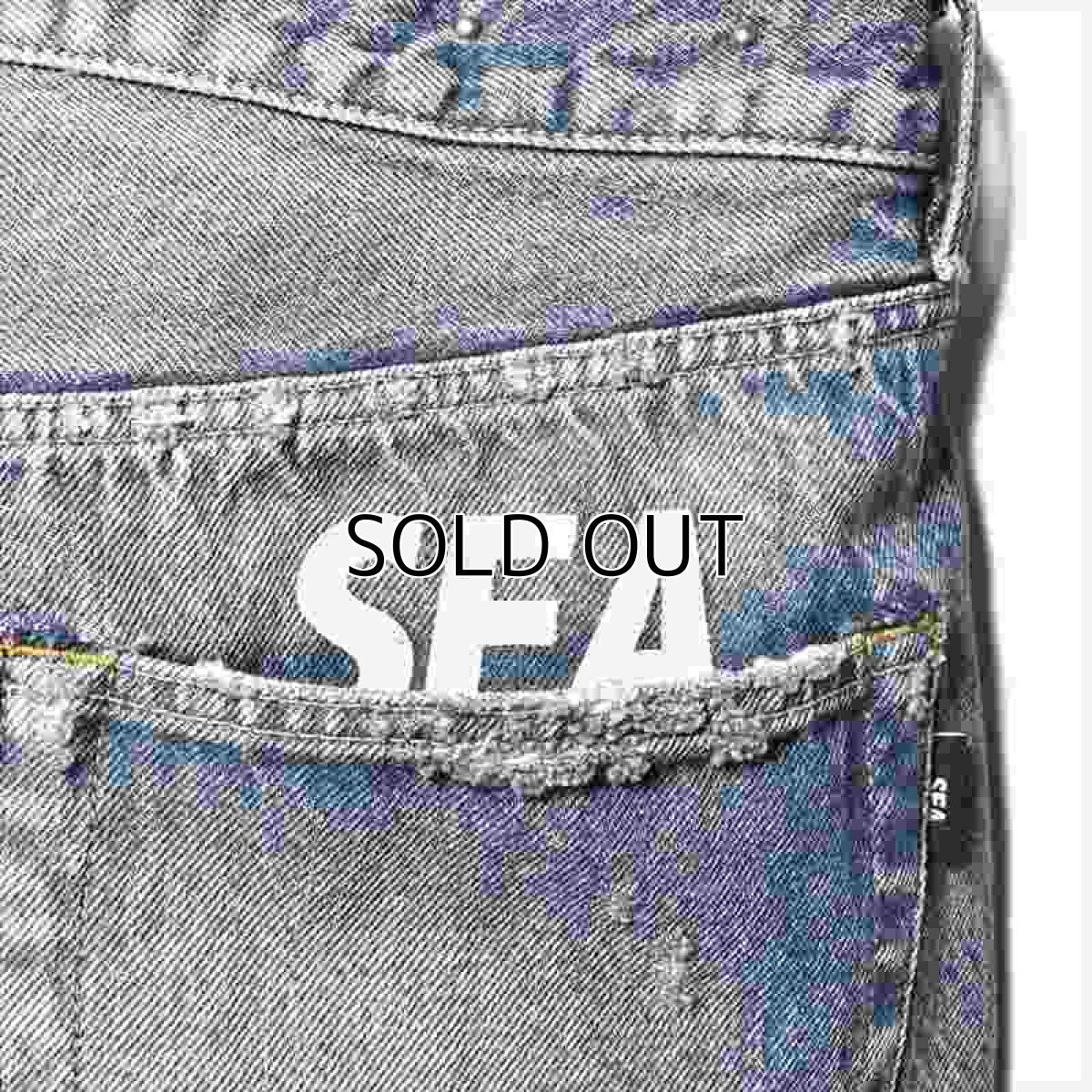 画像9: WIND AND SEA x MINEDENIM L.Straight 5pocket USS (ルーズストレートジーンズ) (9)