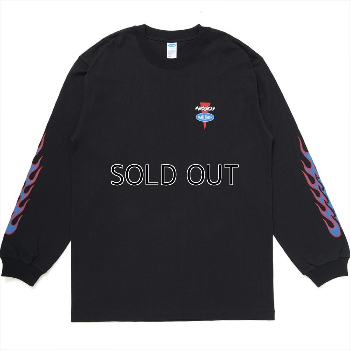 画像1: CHALLENGER x HOSOI Logo L/S Tee (ロングスリーブTシャツ) (1)