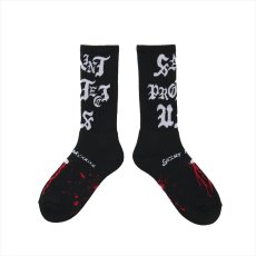 画像1: ©SAINT Mxxxxxx SOCKS SAINT PROTECT Black (ソックス) (1)