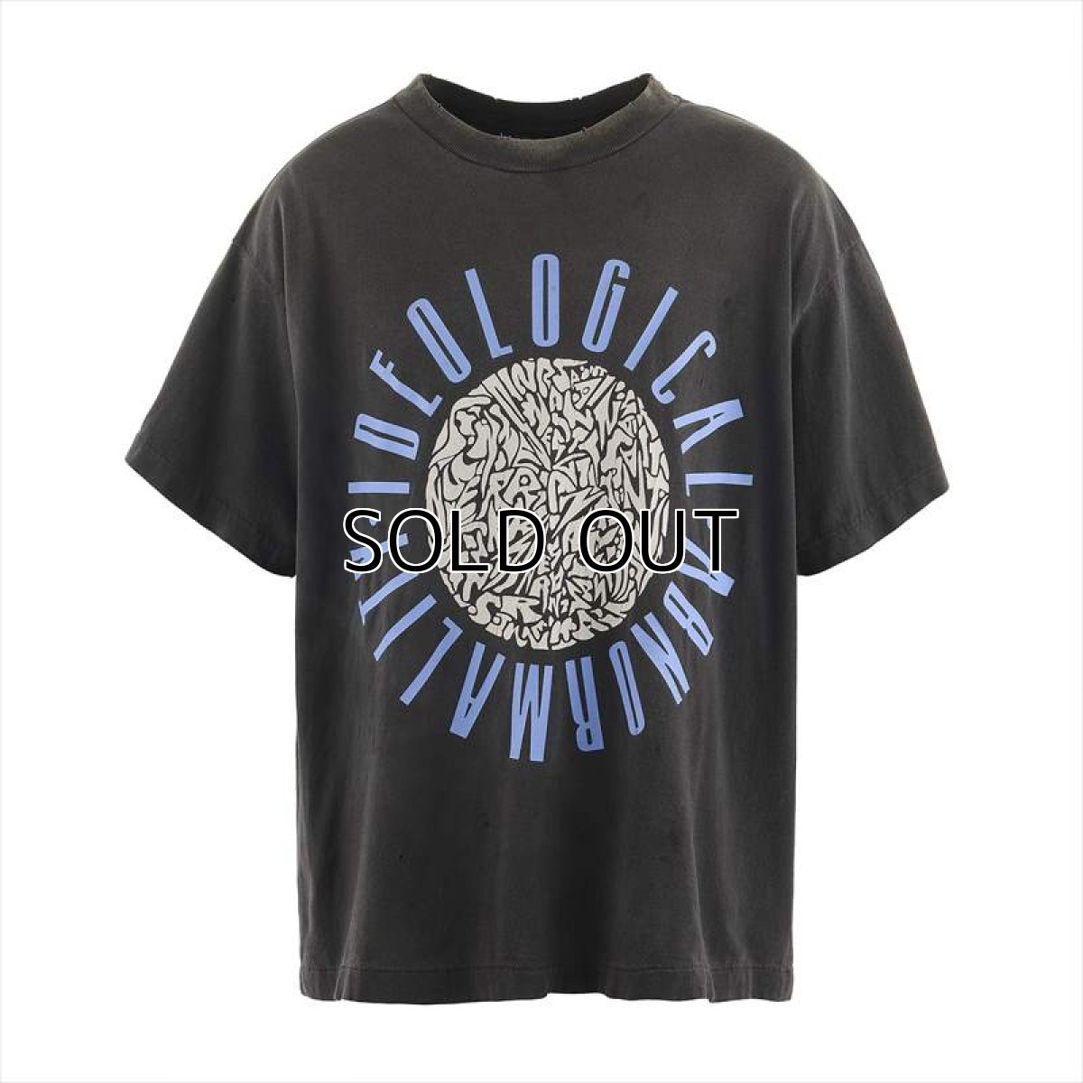 画像1: ©SAINT Mxxxxxx SS TEE IDEOLOGICAL Black (Tシャツ) (1)