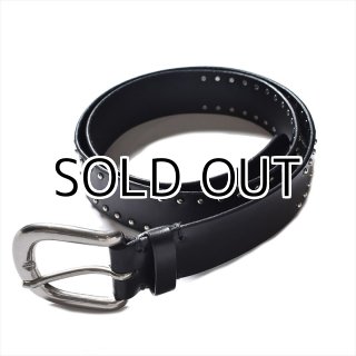 Western Leather Belt(32 BLACK): MINEDENIM｜WILDSIDE YOHJI