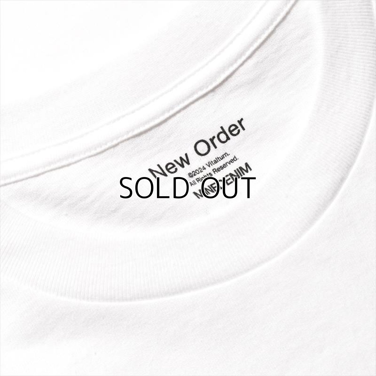 画像7: MINEDENIM x NEW ORDER "MOVEMENT" Crewneck T-Shirt (7)