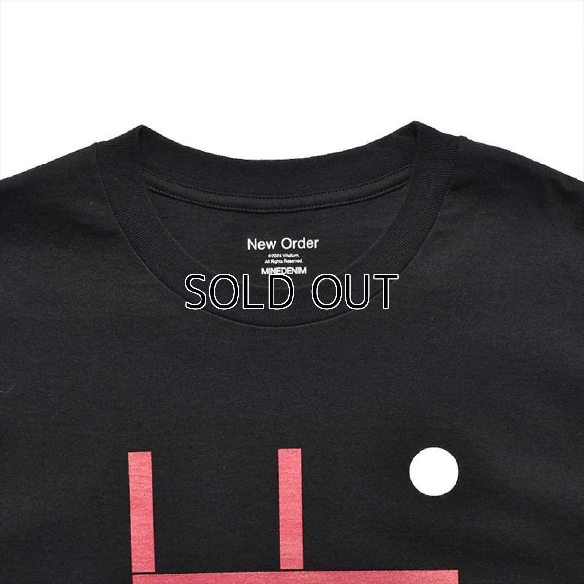 画像2: MINEDENIM x NEW ORDER "MOVEMENT" Crewneck T-Shirt (2)