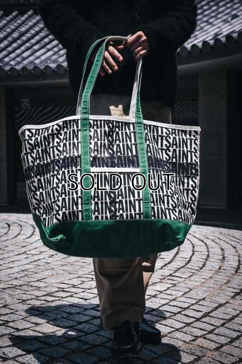 画像3: ©SAINT Mxxxxxx TOTE XL SAINT Green (トートバッグ) (3)