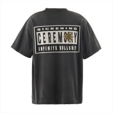 画像2: ©SAINT Mxxxxxx DENIM TEARS DT_SS TEE ST TEARS Black (Tシャツ) (2)