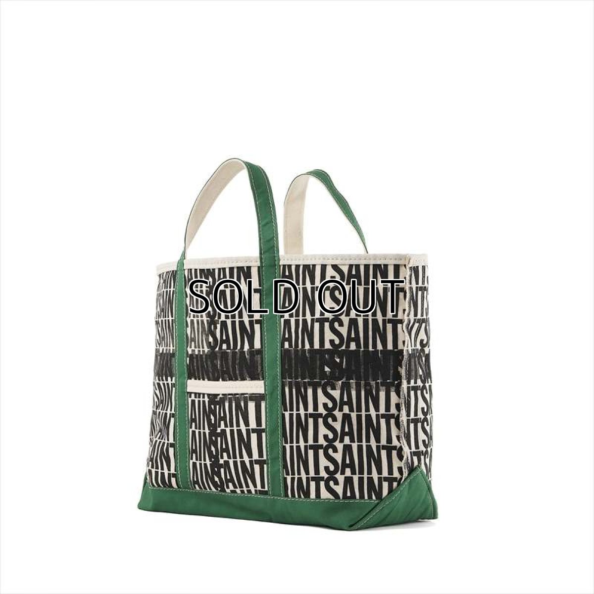 画像2: ©SAINT Mxxxxxx TOTE L SAINT Green (トートバッグ) (2)