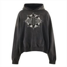 画像1: ©SAINT Mxxxxxx DENIM TEARS DT_HOODIE ST TEARS Black (パーカー) (1)