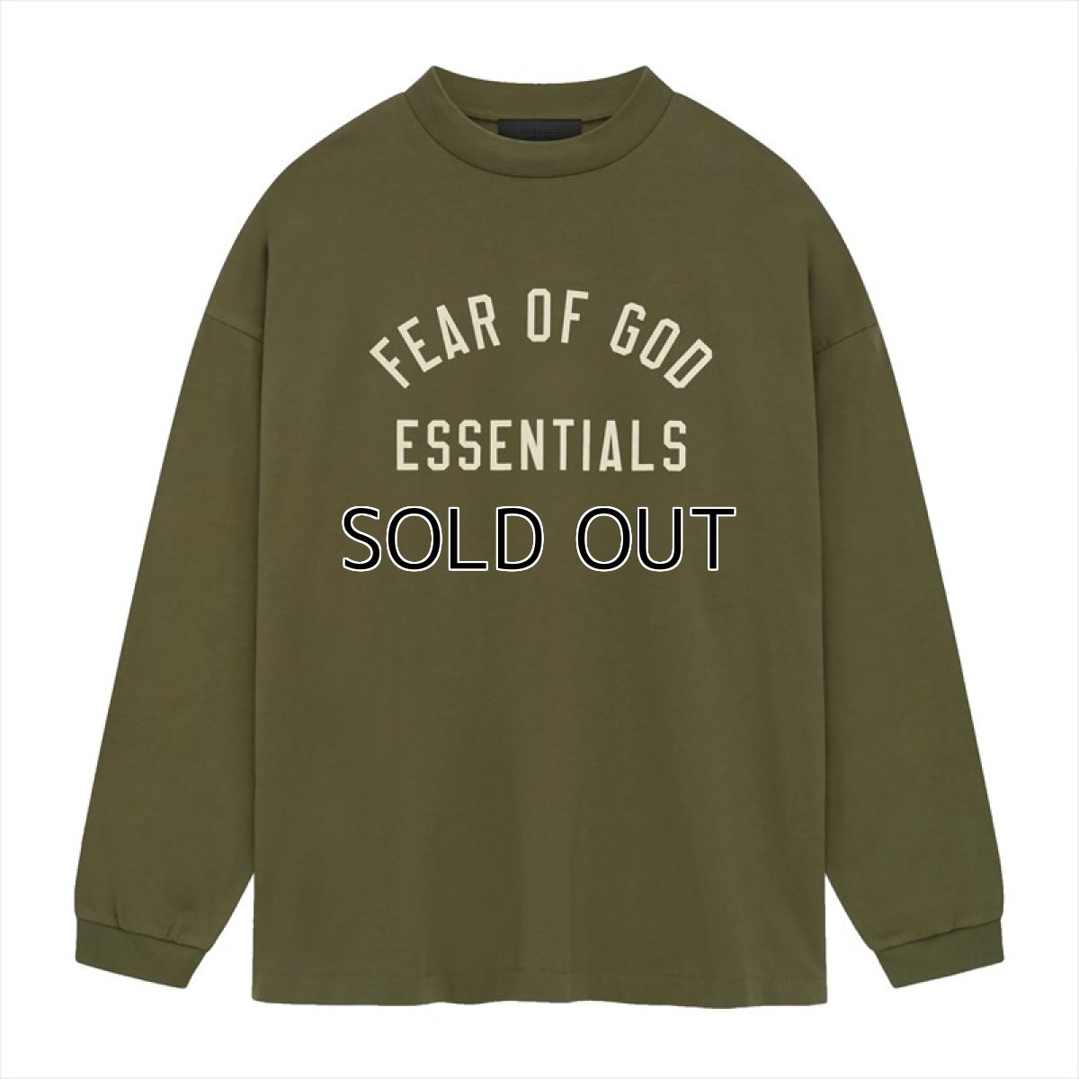画像1: ESSENTIALS Jersey Long Sleeve Tee (College) (1)