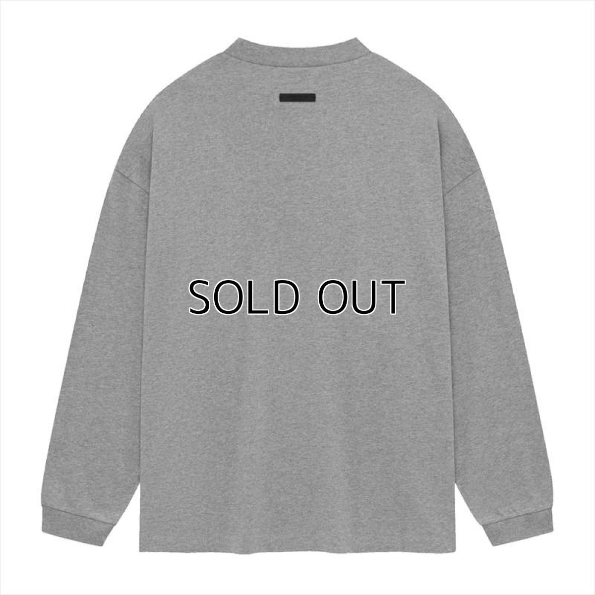 画像2: ESSENTIALS Jersey Long Sleeve Tee (College) (2)
