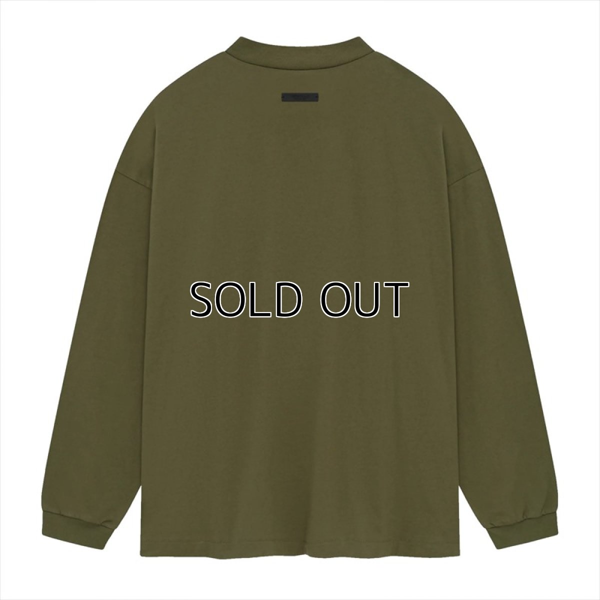 画像2: ESSENTIALS Jersey Long Sleeve Tee (College) (2)