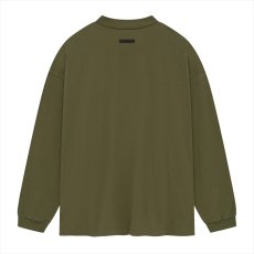 画像2: ESSENTIALS Jersey Long Sleeve Tee (College) (2)