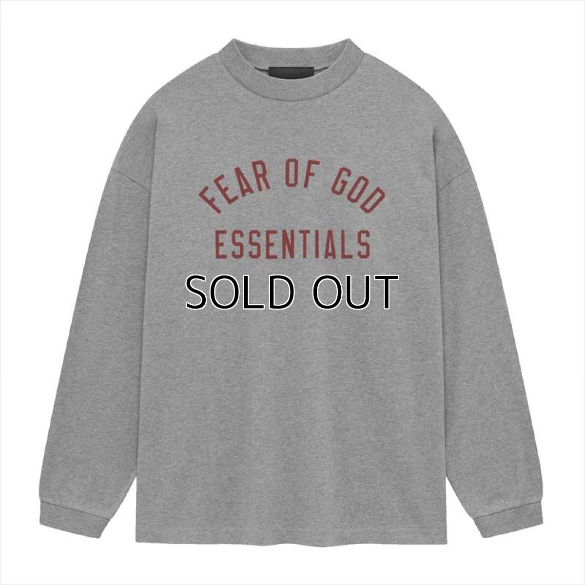 画像1: ESSENTIALS Jersey Long Sleeve Tee (College) (1)