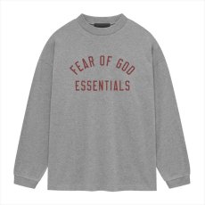 画像1: ESSENTIALS Jersey Long Sleeve Tee (College) (1)