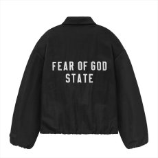 画像2: ESSENTIALS Textured Nylon Trucker Jacket (ナイロントラッカージャケット) (2)