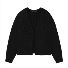 画像1: ESSENTIALS Heavy Waffle Cardigan (1)