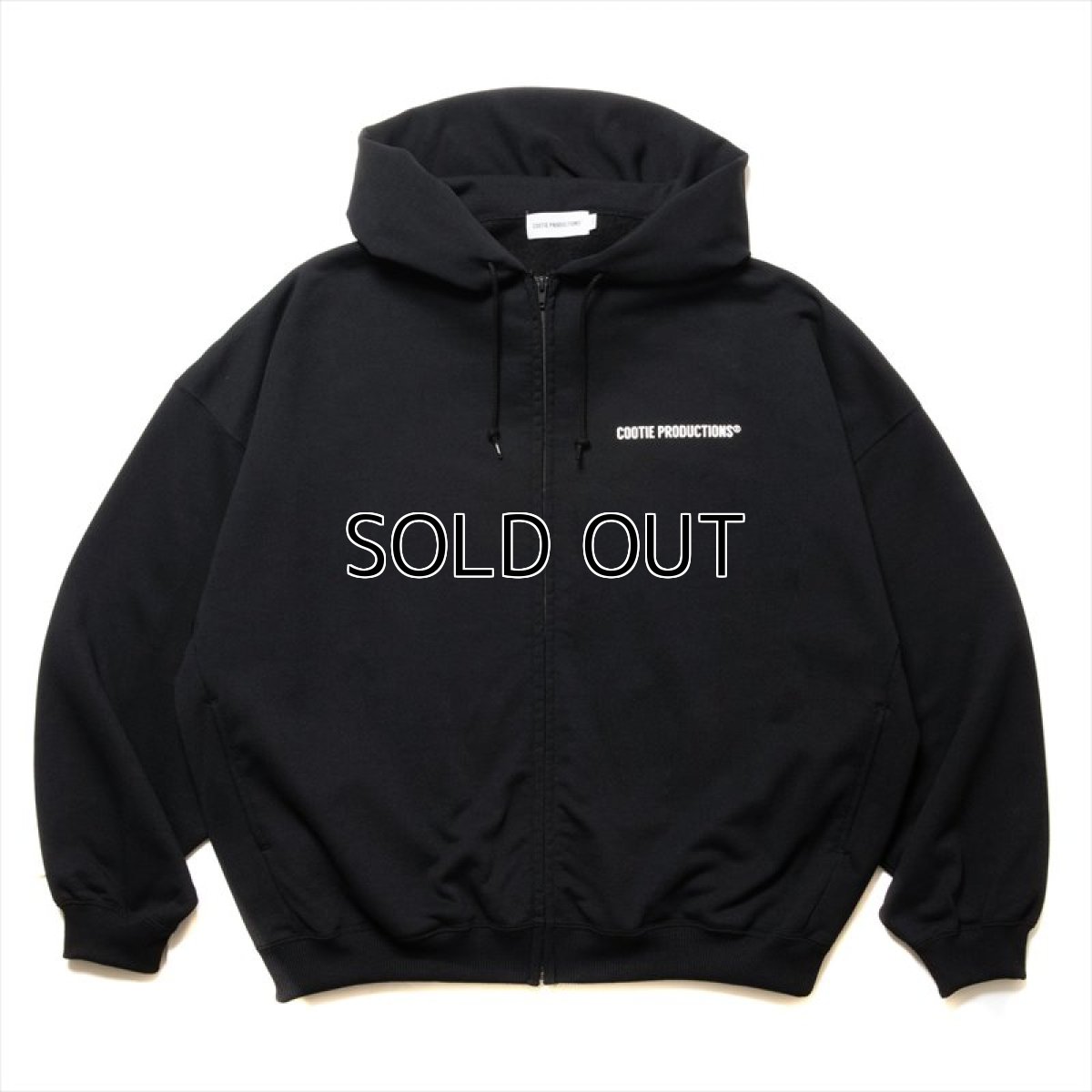 画像1: COOTIE PRODUCTIONS Dry Tech Oversized Sweat Zip Up Hoodie (ジップパーカー) (1)