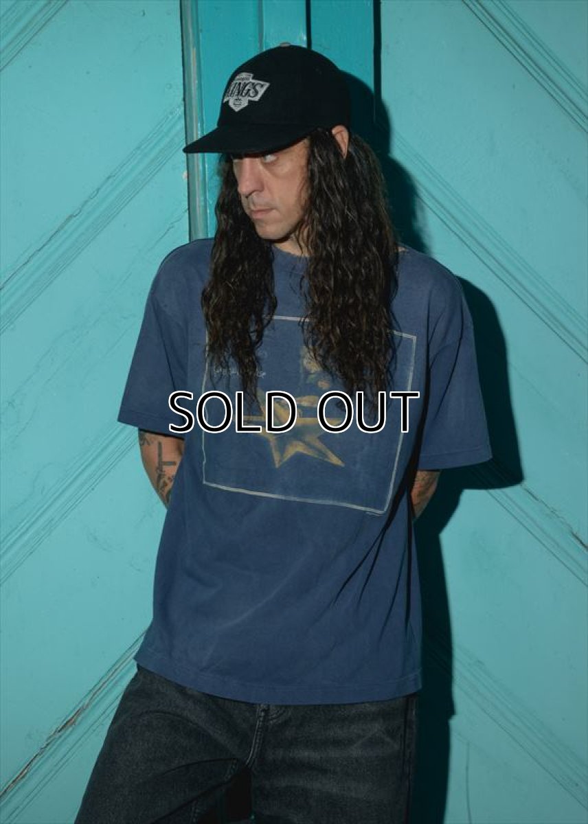 画像3: ©SAINT Mxxxxxx cactus plant flee market CP_SS TEE STAR Navy (Tシャツ) (3)