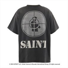 画像2: ©SAINT Mxxxxxx PUBLIC ENEMY PE_SS TEE SNT ENEMY Black (Tシャツ) (2)