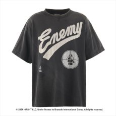 画像1: ©SAINT Mxxxxxx PUBLIC ENEMY PE_SS TEE SNT ENEMY Black (Tシャツ) (1)