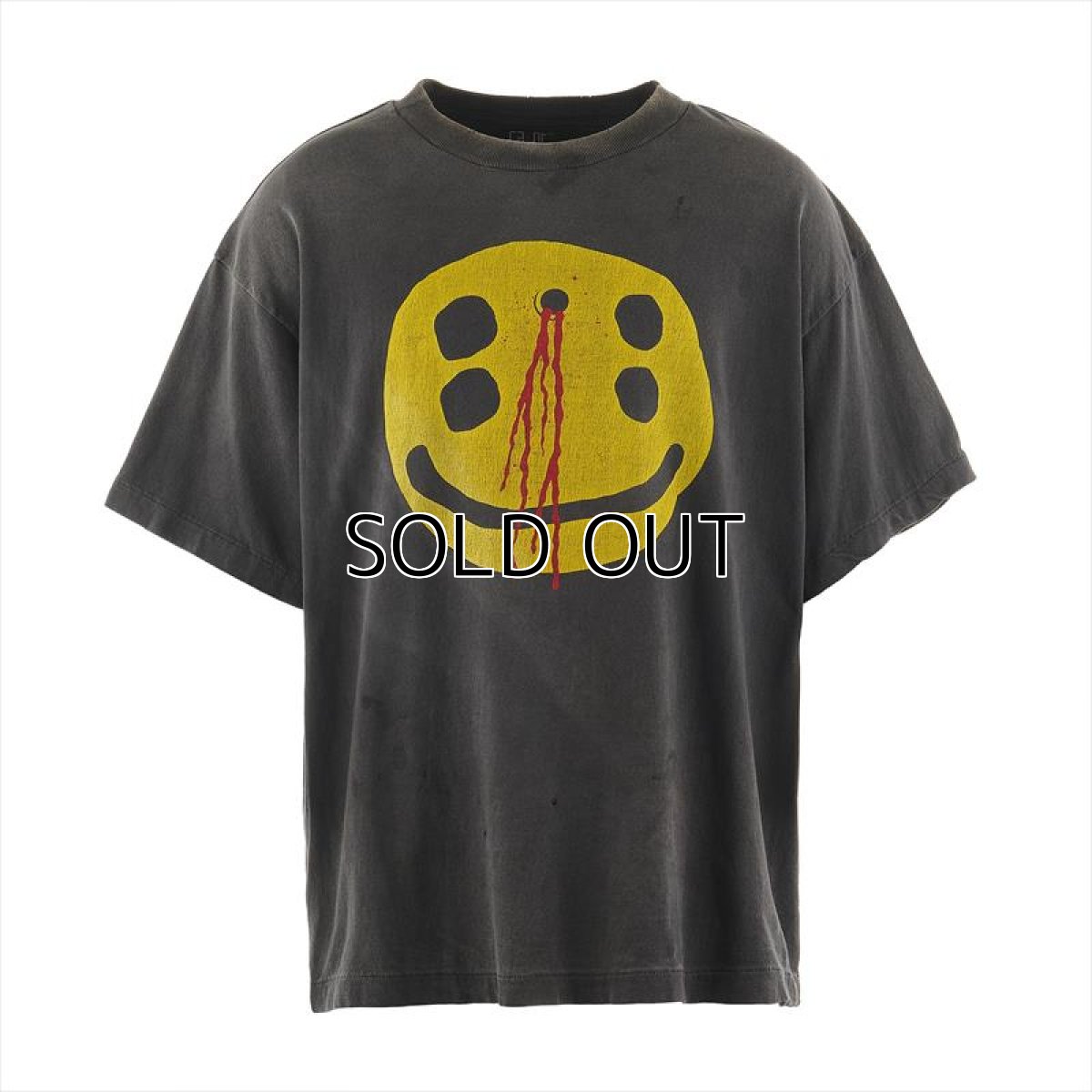 画像1: ©SAINT Mxxxxxx cactus plant flee market CP_SS TEE SMILE Black (Tシャツ) (1)