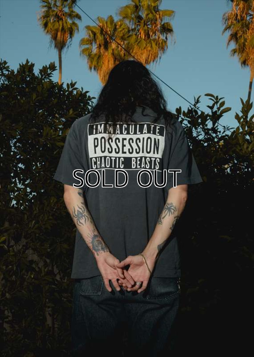 画像4: ©SAINT Mxxxxxx cactus plant flee market CP_SS TEE SMILE Black (Tシャツ) (4)