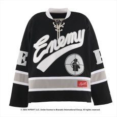 画像1: ©SAINT Mxxxxxx PUBLIC ENEMY PE_GAME SH SNT ENEMY Black (ゲームシャツ) (1)