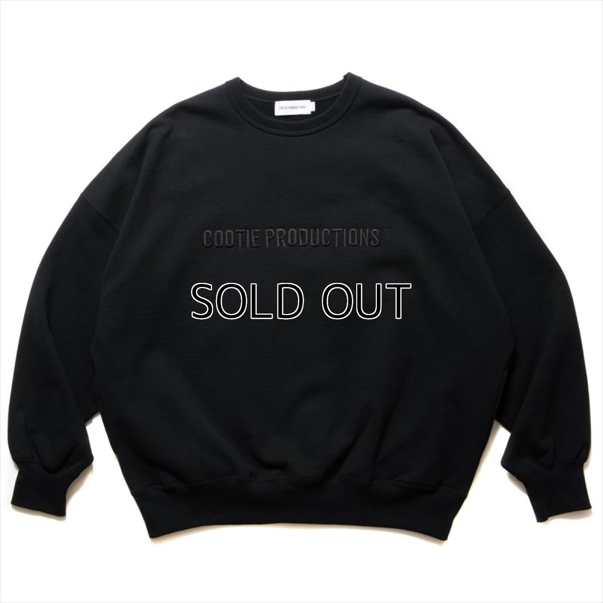画像1: COOTIE PRODUCTIONS Open End Yarn Sweat Crew (Embroidery) スウェット (1)