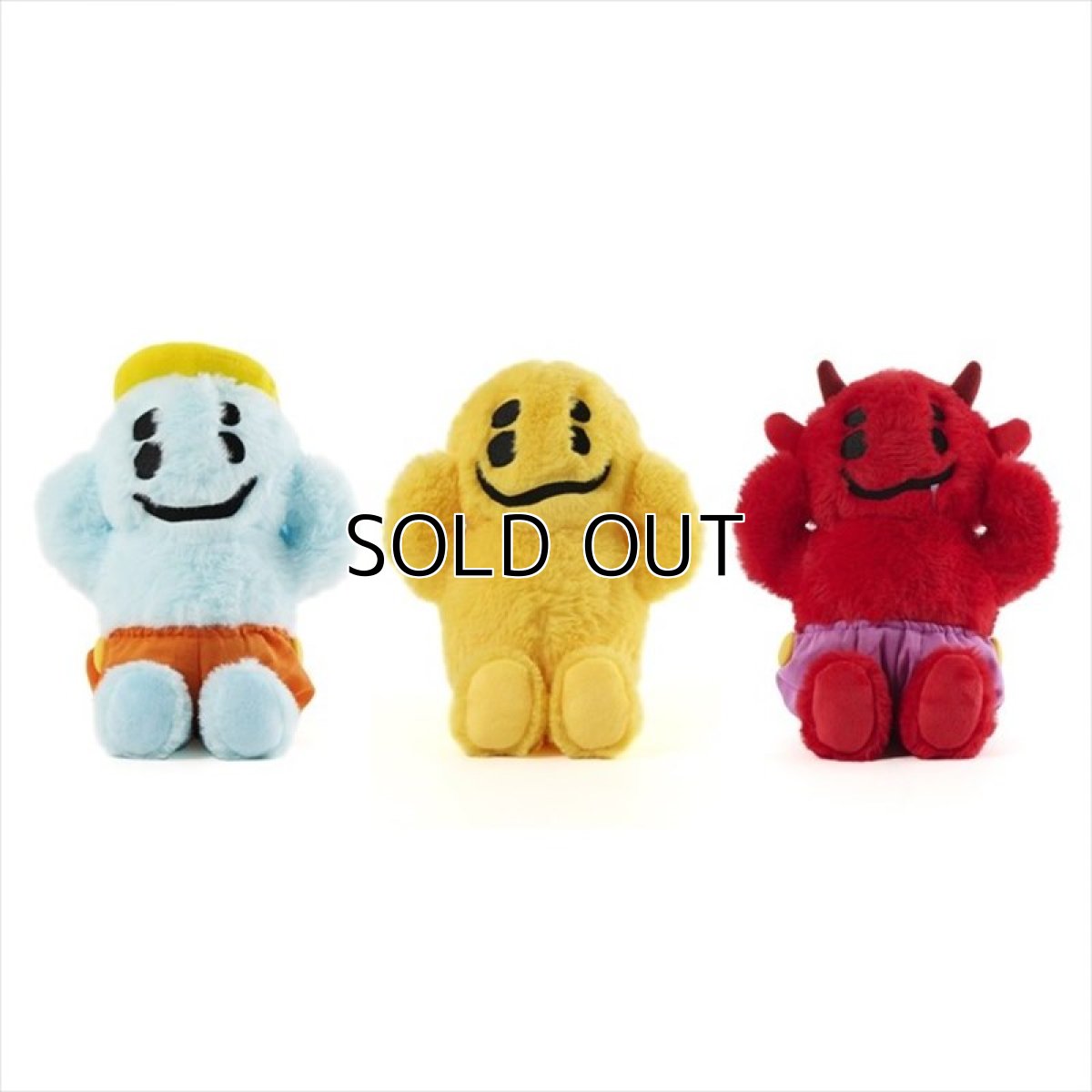 画像1: ©SAINT Mxxxxxx cactus plant flee market CP_PLUSH SMILES Multi (ぬいぐるみ) (1)