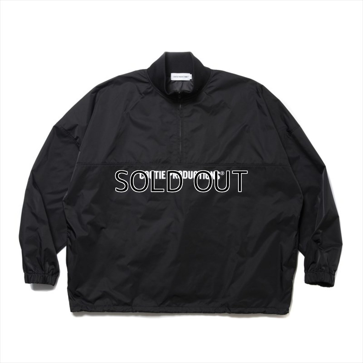 画像1: COOTIE PRODUCTIONS Memory Polyester Twill Half Zip Top (ハーフジップトップ) (1)