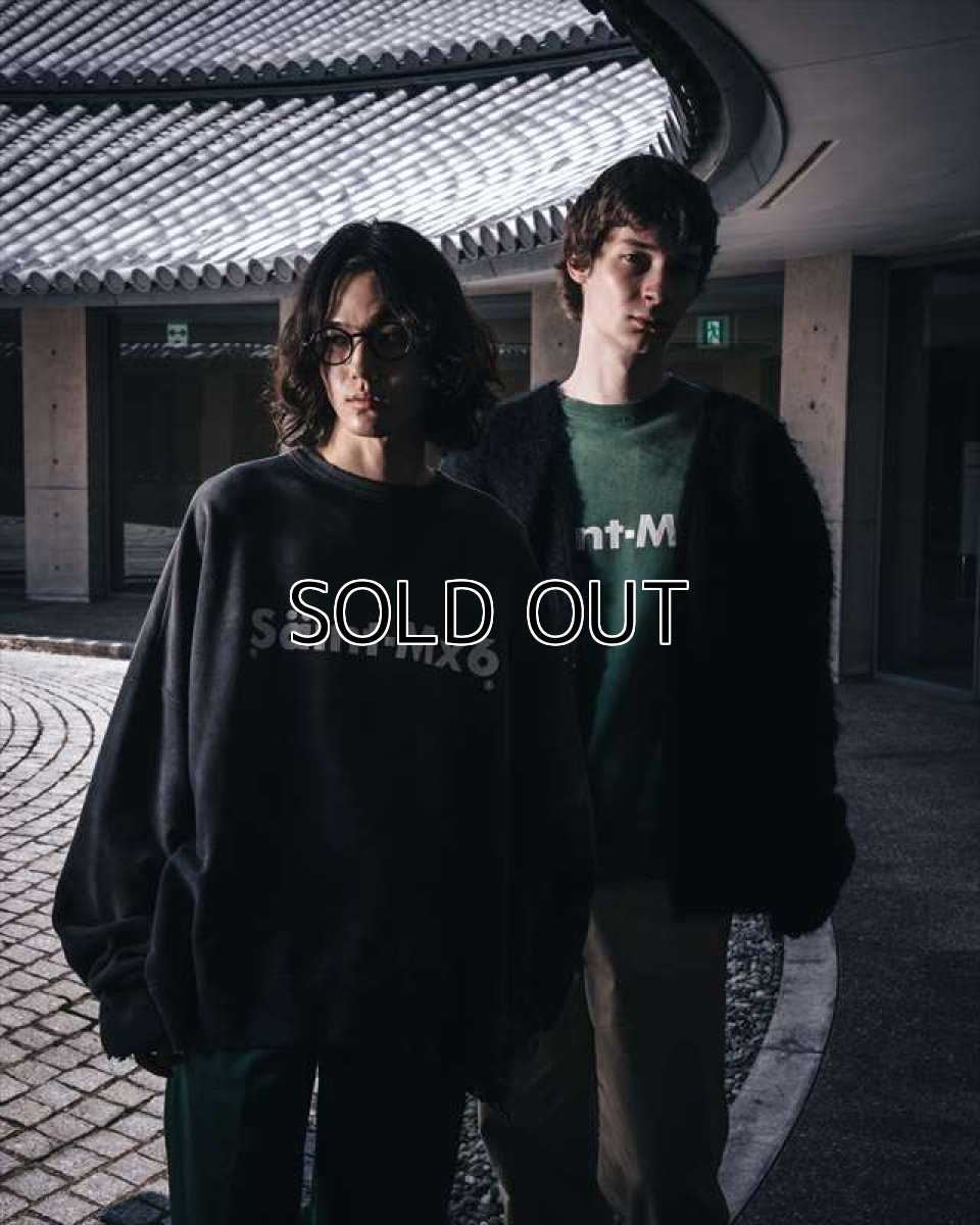 画像3: ©SAINT Mxxxxxx CREW SWT CHAOS Charkoal (スウェット) (3)