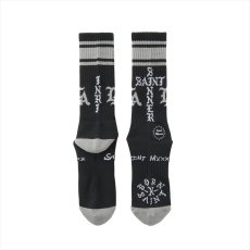 画像2: ©SAINT Mxxxxxx BORN X RAISED BR_SOCKS ST SINNER Black (ソックス) (2)