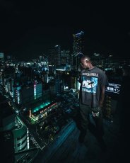画像4: ©SAINT Mxxxxxx 攻殻機動隊(GHOST IN THE SHELL) GS_SS TEE GITS Black (Tシャツ) (4)