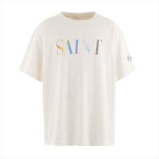 画像1: ©SAINT Mxxxxxx SS TEE RAINBOW SAINT White (Tシャツ) (1)