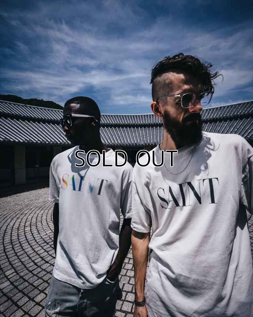 画像3: ©SAINT Mxxxxxx SS TEE RAINBOW SAINT White (Tシャツ) (3)