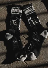 画像3: ©SAINT Mxxxxxx BORN X RAISED BR_SOCKS ST SINNER Black (ソックス) (3)