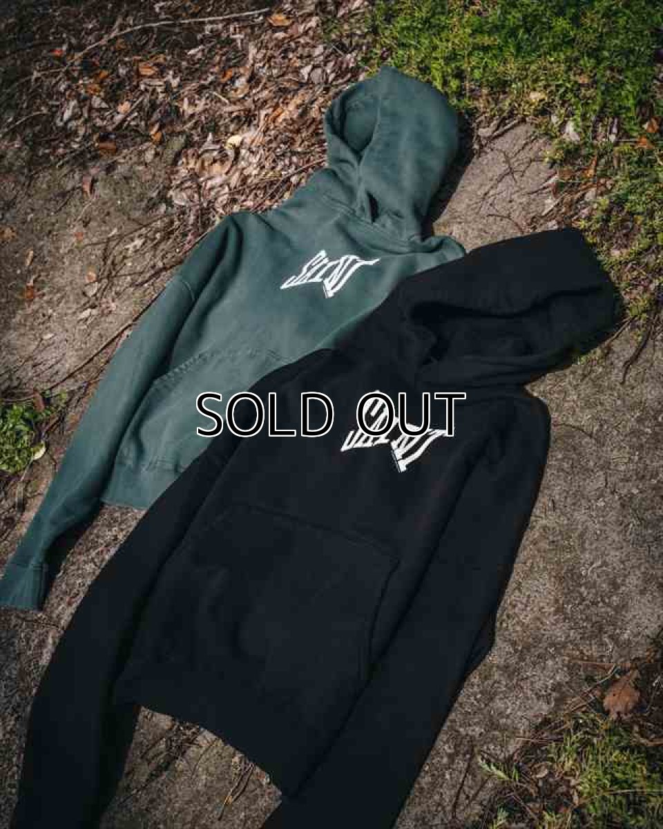 画像2: ©SAINT Mxxxxxx HOODIE RIBON SAINT Black (パーカー) (2)