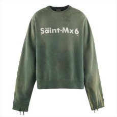 画像1: ©SAINT Mxxxxxx CREW SWT YOUTH Green (スウェット) (1)