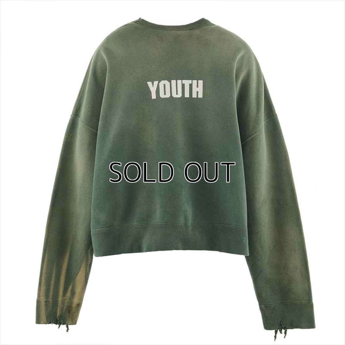 画像2: ©SAINT Mxxxxxx CREW SWT YOUTH Green (スウェット) (2)