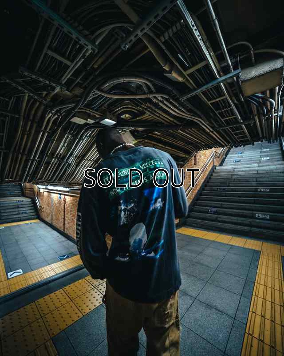 画像7: ©SAINT Mxxxxxx 攻殻機動隊(GHOST IN THE SHELL) GS_LS TEE ILYA GITS Black (ロングスリーブTシャツ) (7)